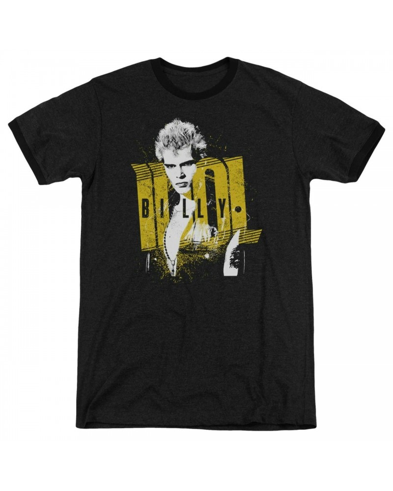 Billy Idol Shirt | BRASH Premium Ringer Tee $8.97 Shirts