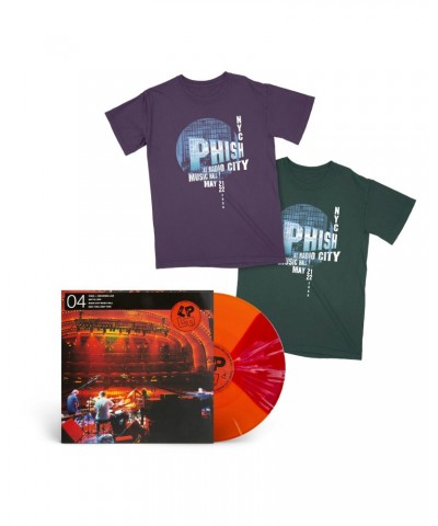 Phish LP on LP 04 + Radio City 2000 Disco Ball Heavyweight Tee $18.45 Vinyl