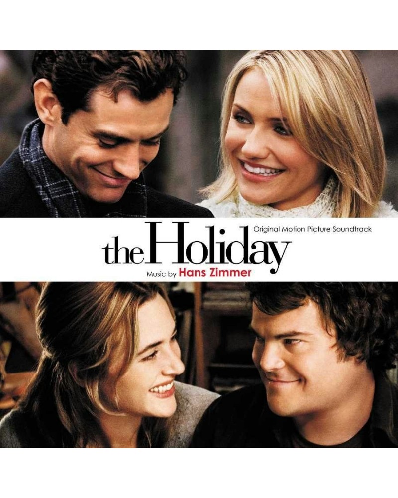 Hans Zimmer The Holiday (Original Motion Picture Soundtrack) (LP) (White) Vinyl Record $14.07 Vinyl