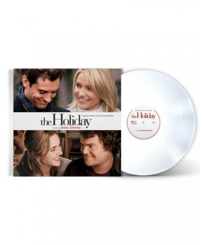 Hans Zimmer The Holiday (Original Motion Picture Soundtrack) (LP) (White) Vinyl Record $14.07 Vinyl