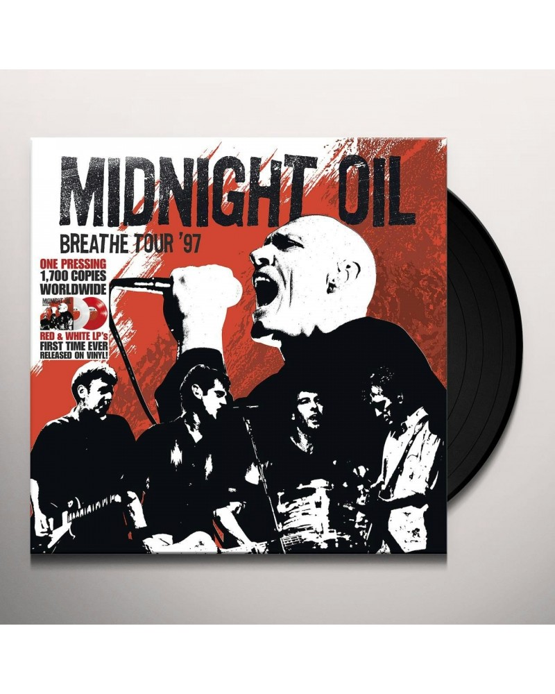 Midnight Oil BREATHE TOUR '97 Vinyl Record $10.26 Vinyl