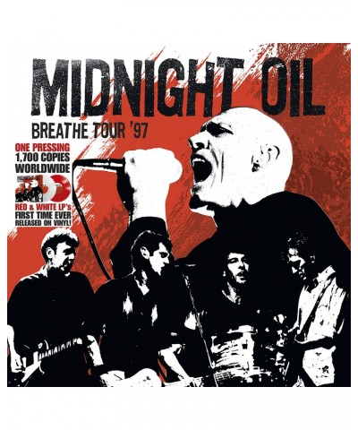 Midnight Oil BREATHE TOUR '97 Vinyl Record $10.26 Vinyl