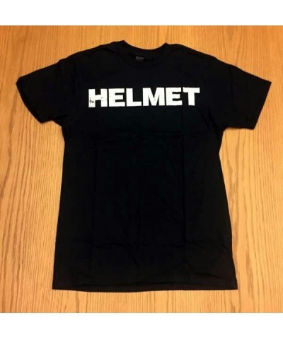 Helmet Distressed Helmet Logo T-Shirt $10.00 Shirts