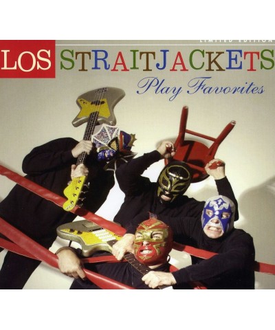 Los Straitjackets PLAY FAVORITES CD $7.99 CD