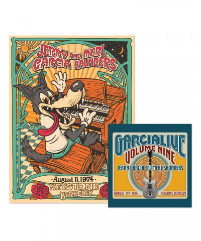 Jerry Garcia GarciaLive Volume 9: Digital Download & Poster Bundle $18.06 Decor