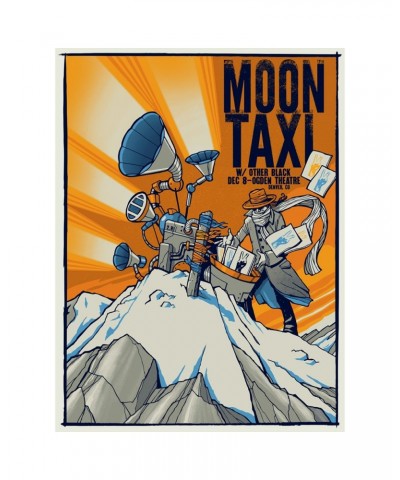 Moon Taxi 2021 DENVER POSTER $6.80 Decor