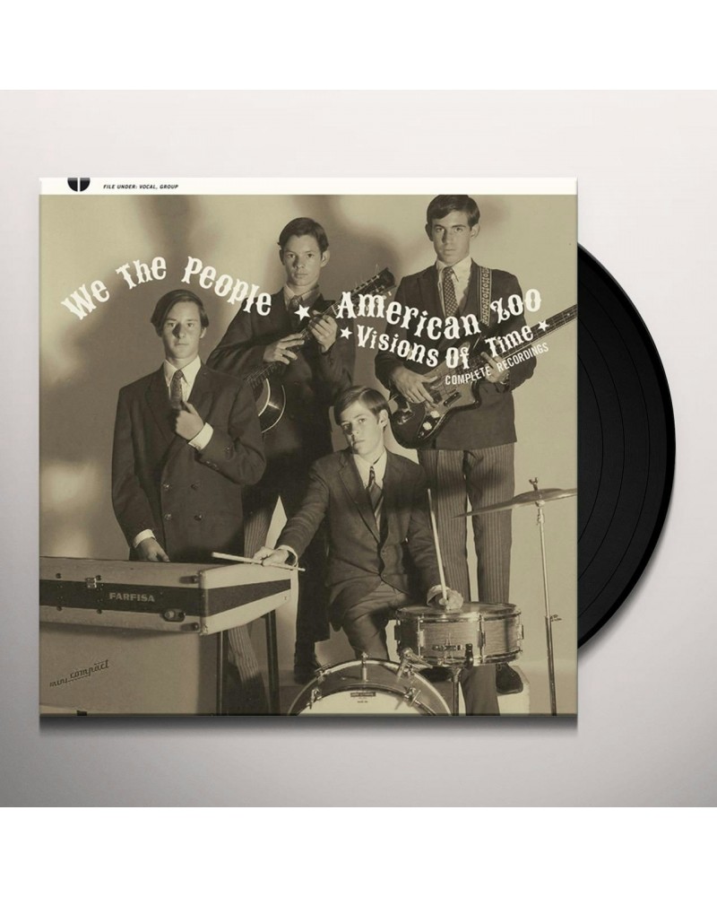 WE THE PEOPLE & AMERICAN ZOO Visions Of Time: Complete Recordings Vinyl Record $9.31 Vinyl