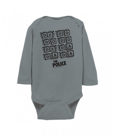 The Police Long Sleeve Bodysuit | De Do Do Do Building Blocks Bodysuit $11.42 Shirts