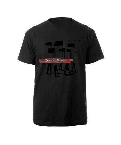 Depeche Mode Spirit Album Black T-shirt $15.40 Shirts