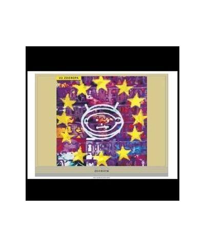 U2 Zooropa Album Lithograph $32.00 Decor