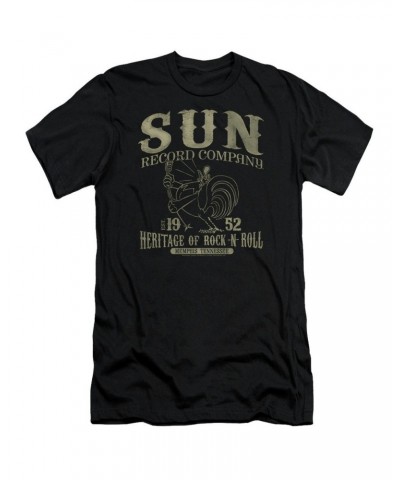 Sun Records Slim-Fit Shirt | ROCKABILLY BIRD Slim-Fit Tee $8.28 Shirts