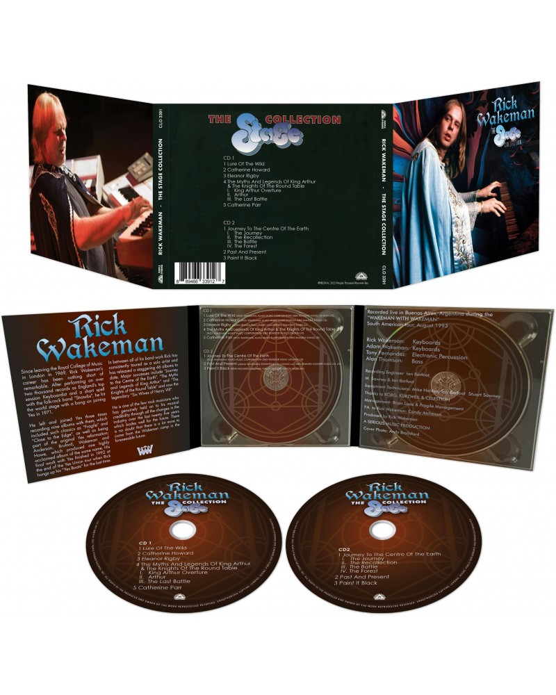 Rick Wakeman STAGE COLLECTION (2CD) CD $9.03 CD