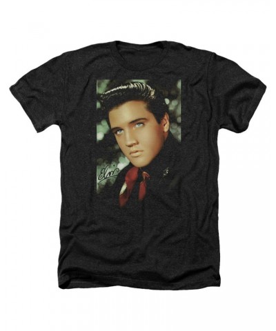 Elvis Presley Tee | RED SCARF Premium T Shirt $6.12 Shirts