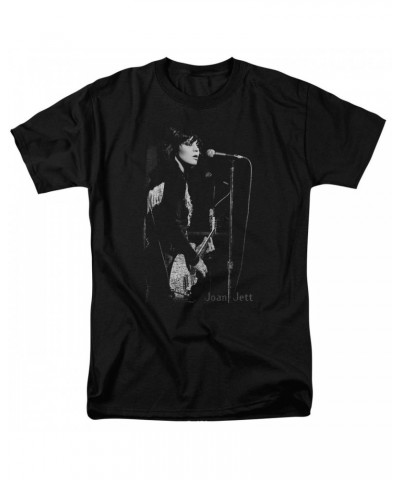 Joan Jett & the Blackhearts Shirt | ON THE MIC T Shirt $9.80 Shirts