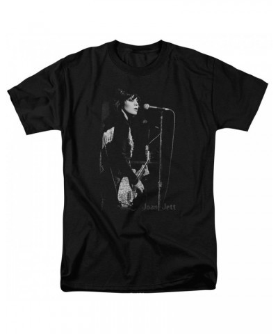 Joan Jett & the Blackhearts Shirt | ON THE MIC T Shirt $9.80 Shirts