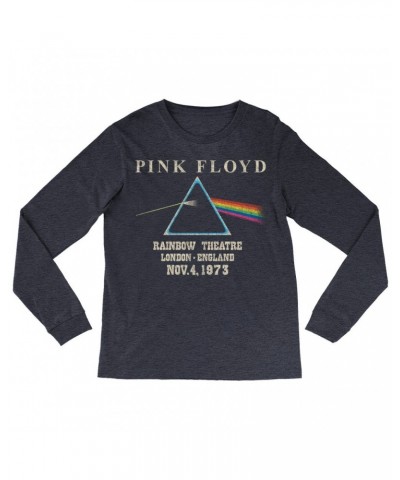 Pink Floyd Long Sleeve Shirt | Rainbow Theatre 1973 Distressed Shirt $14.68 Shirts