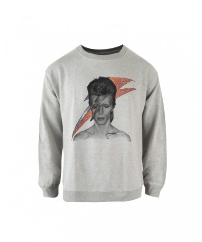 David Bowie Aladdin Sane Graphic Sweatshirt $39.00 Sweatshirts