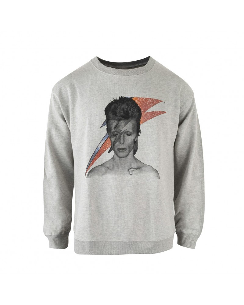 David Bowie Aladdin Sane Graphic Sweatshirt $39.00 Sweatshirts