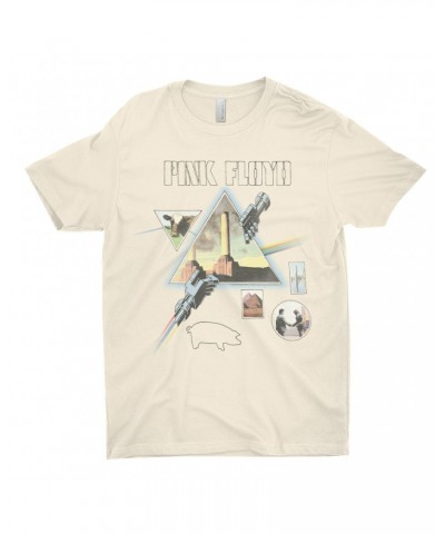 Pink Floyd T-Shirt | Album Art Collage Design Shirt $11.73 Shirts