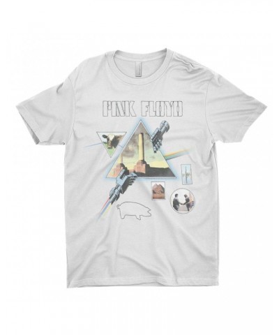 Pink Floyd T-Shirt | Album Art Collage Design Shirt $11.73 Shirts