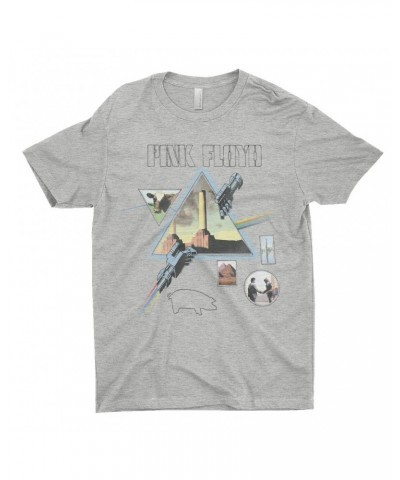 Pink Floyd T-Shirt | Album Art Collage Design Shirt $11.73 Shirts