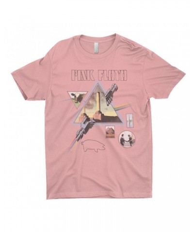 Pink Floyd T-Shirt | Album Art Collage Design Shirt $11.73 Shirts