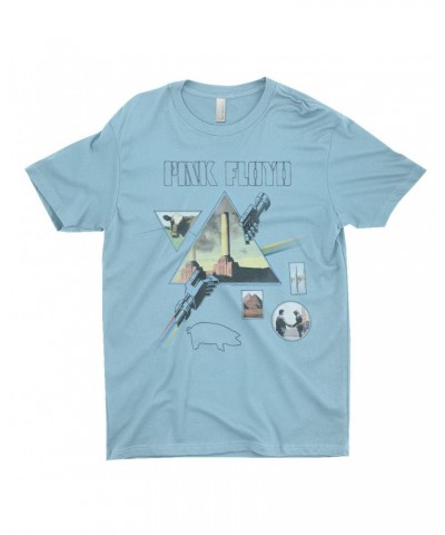 Pink Floyd T-Shirt | Album Art Collage Design Shirt $11.73 Shirts