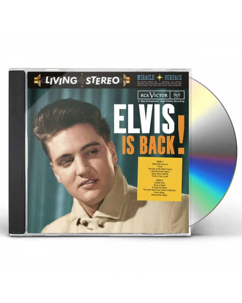 Elvis Presley IS BACK: LEGACY EDITION CD $7.41 CD