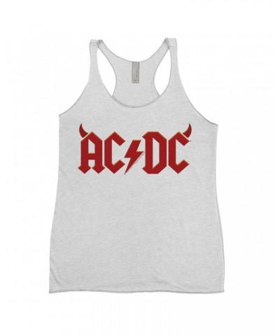 AC/DC Ladies' Tank Top | Horn Logo Shirt $12.74 Shirts