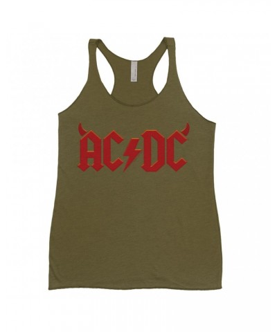 AC/DC Ladies' Tank Top | Horn Logo Shirt $12.74 Shirts