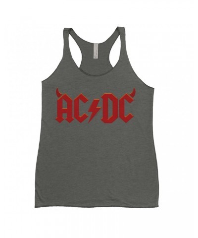 AC/DC Ladies' Tank Top | Horn Logo Shirt $12.74 Shirts