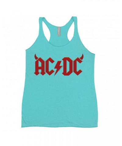 AC/DC Ladies' Tank Top | Horn Logo Shirt $12.74 Shirts