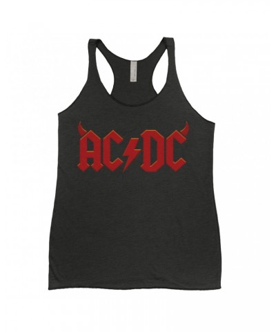 AC/DC Ladies' Tank Top | Horn Logo Shirt $12.74 Shirts