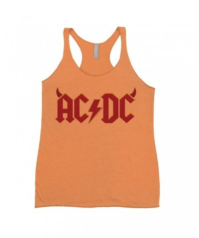 AC/DC Ladies' Tank Top | Horn Logo Shirt $12.74 Shirts