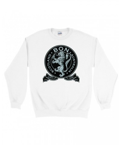 Bon Scott Sweatshirt | Bon Scotland Australia Est 1946 Sweatshirt $15.38 Sweatshirts