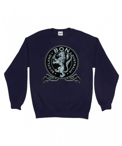 Bon Scott Sweatshirt | Bon Scotland Australia Est 1946 Sweatshirt $15.38 Sweatshirts