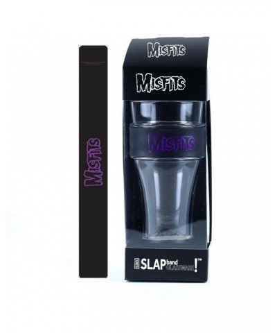 Misfits Purple Logo Heavy Duty Slap Band Pint Glass $6.58 Drinkware