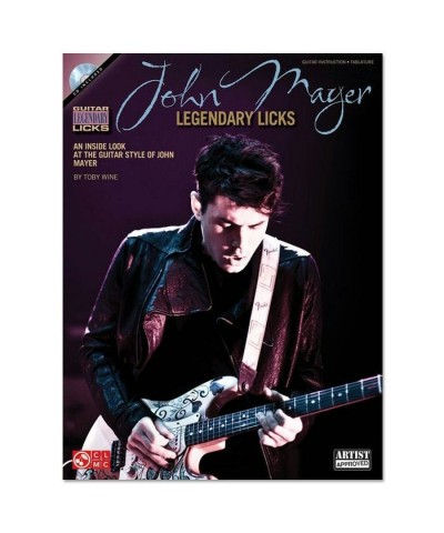 John Mayer Legendary Licks Softcover with CD - TAB $11.50 CD