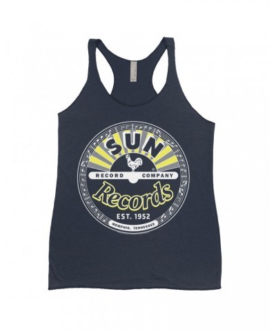 Sun Records Ladies' Tank Top | Sunshine Yellow 1952 Logo Shirt $13.61 Shirts