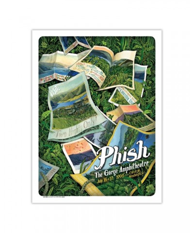 Phish The Gorge '98 Limited Edition Poster $27.95 Decor