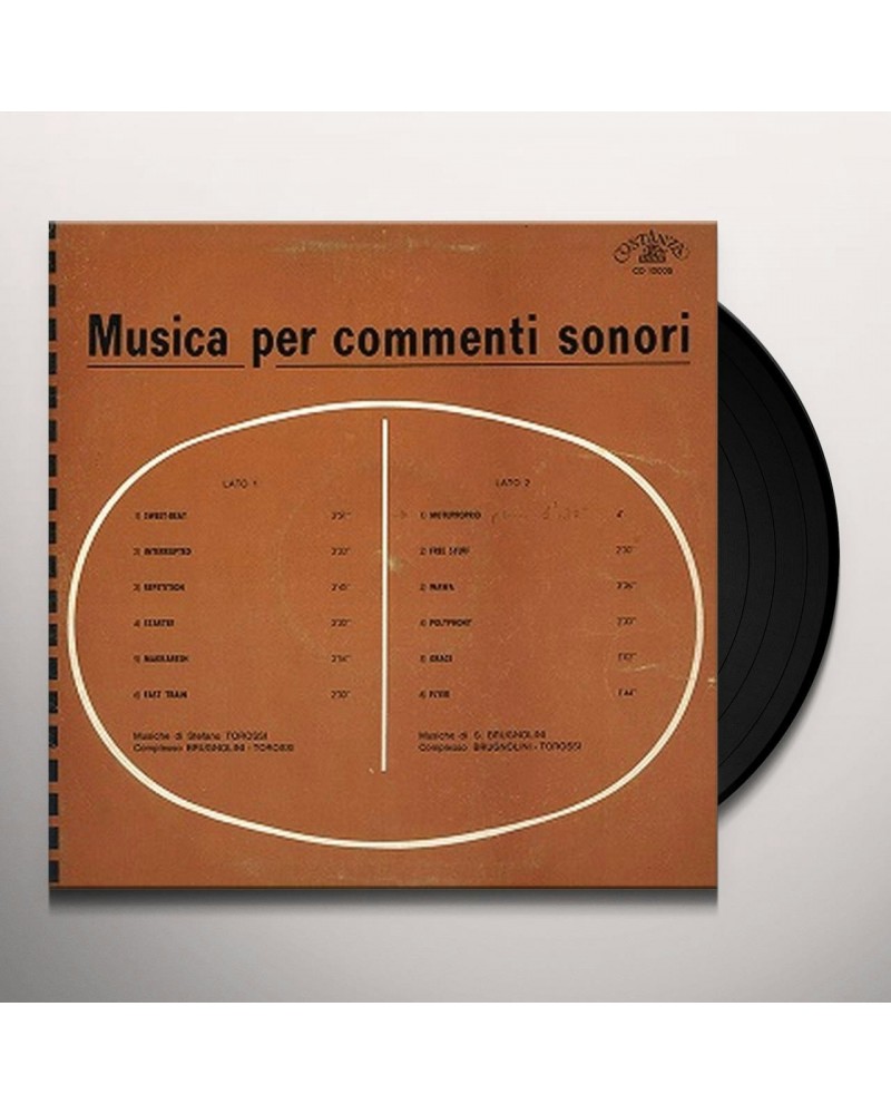 Brugnolini Musica Per Commenti Sonori Vinyl Record $13.65 Vinyl