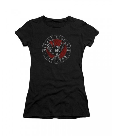 Velvet Revolver Juniors Shirt | CIRCLE LOGO Juniors T Shirt $8.00 Shirts