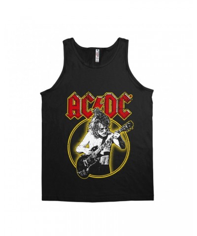 AC/DC Unisex Tank Top | Angus Red Yellow Design Shirt $7.49 Shirts