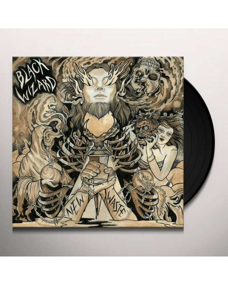 Black Wizard New Waste Vinyl Record $6.49 Vinyl