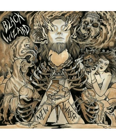 Black Wizard New Waste Vinyl Record $6.49 Vinyl