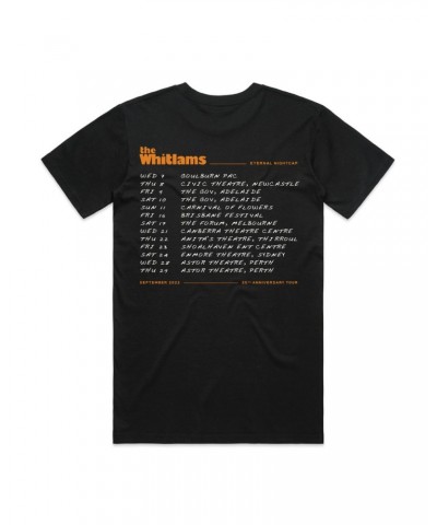 The Whitlams Louis 2022 Black T-Shirt $12.26 Shirts