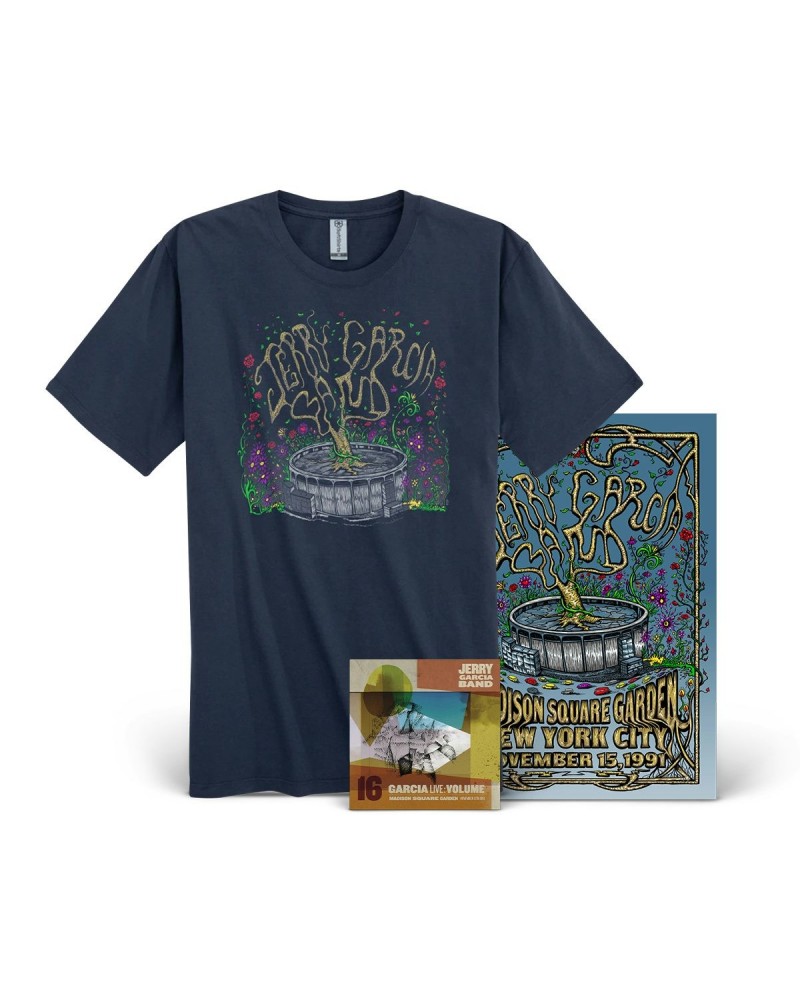 Jerry Garcia Band - GarciaLive Volume 16: 11/15/91 3-CD Set or Digital Download Poster & Organic T-Shirt Bundle $28.52 CD