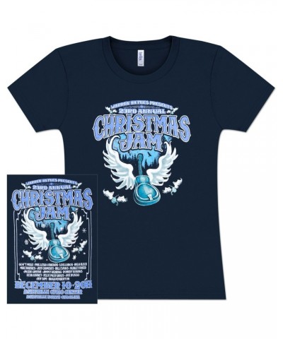 Gov't Mule Warren Haynes 2011 Xmas Jam Ladies T-Shirt $4.30 Shirts