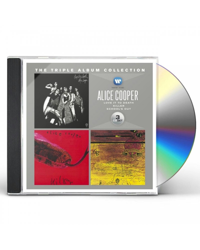 Alice Cooper TRIPLE ALBUM COLLECTION CD $7.05 CD