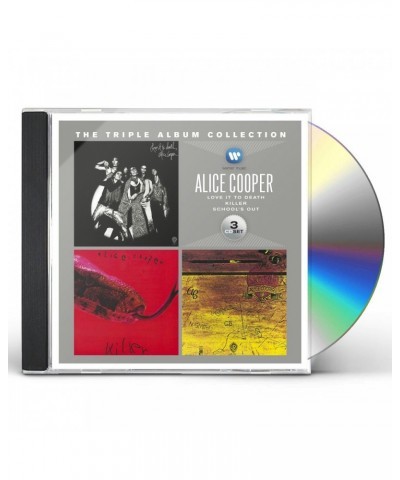 Alice Cooper TRIPLE ALBUM COLLECTION CD $7.05 CD